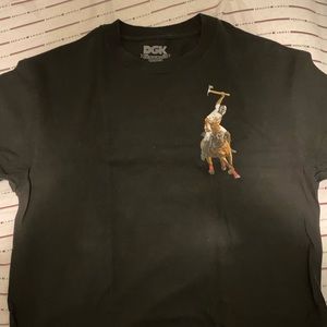 black DGK jason vorhees tee